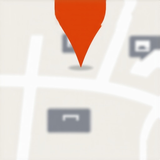 Screenshot of Google Maps highlighting Arlington business locations with SEO indicators