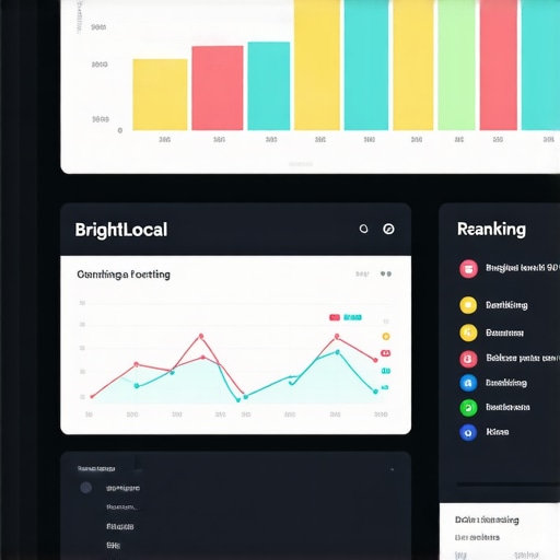 BrightLocal Local SEO Monitoring Dashboard A screenshot of BrightLocal dashboard providing detailed local SEO analytics for Arlington