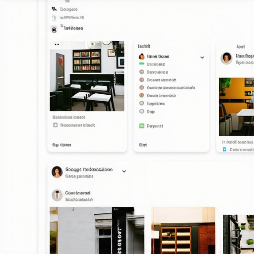 Screenshot of a Google My Business profile showing optimization details