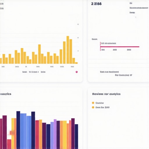 Screenshot of local SEO analytics dashboard with citation and review data