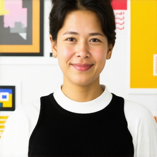 Business owner working on Google My Business profile