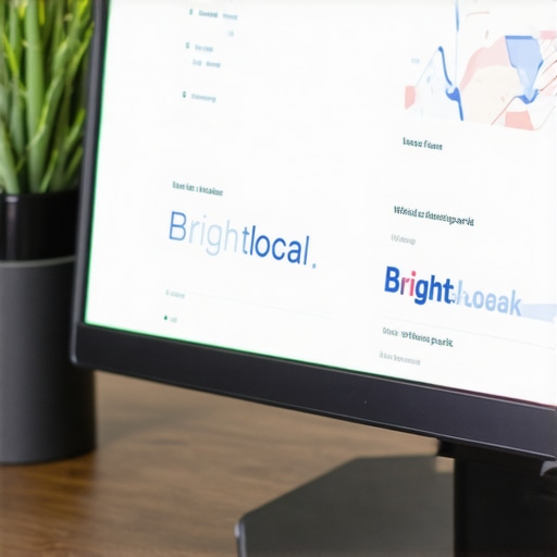 Screenshot of BrightLocal and Whitespark SEO dashboards highlighting local ranking data.