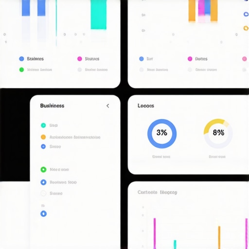 Local SEO Monitoring Dashboard Screenshot of local SEO analytics dashboard showing rankings and citations