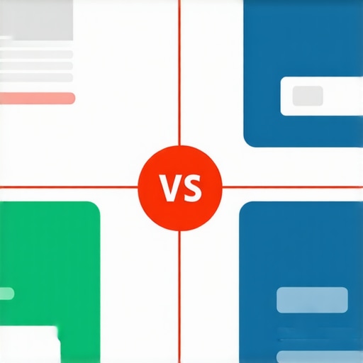 Comparison of inconsistent and consistent address formats across business listings